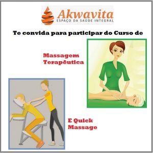 Curso Presencial de Massagem Terapêutica com Quick Massage