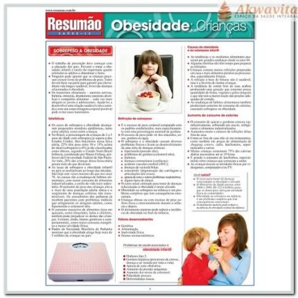 Resumão sobre a Obesidade em Crianças Aprenda a Evitá-la