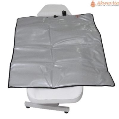 Manta Térmica Luxo 115x140cm Uso Corporal Prata