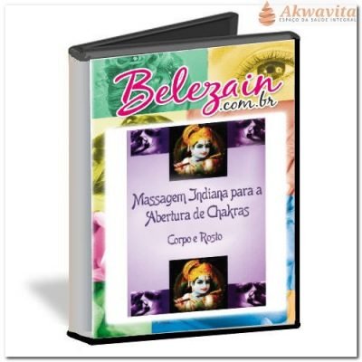 DVD Massagem Indiana para a Abertura dos Chakras