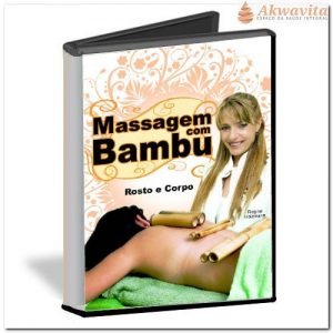DVD Massagem com Bambus na Estética Corpo e Face