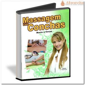 DVD Massagem com Conchas e Óleos Rosto e Corpo
