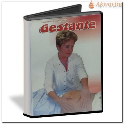 DVD Gestante Tratamento de Saúde Estética com Massagem