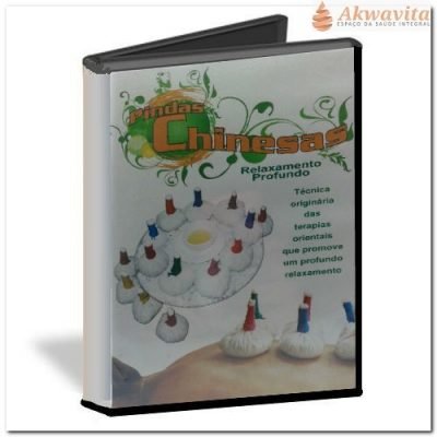 DVD Massagem Pindas Chinesa para Relax Profundo-Belezain