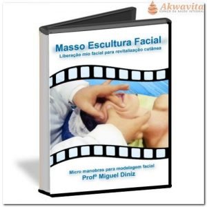 DVD Masso Escultura Facial Estimula Fáscia e Colágeno