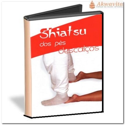 DVD Shiatsu dos Pés Descalços-Mass com Pés e Mãos-Belezain