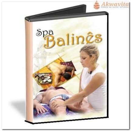 DVD SPA Balinês Aromas Linhas Energéticas do corpo-Belezain