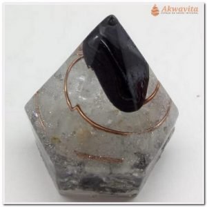 Orgonite Limpeza e Energia Modelo Obelisco 6 lados M