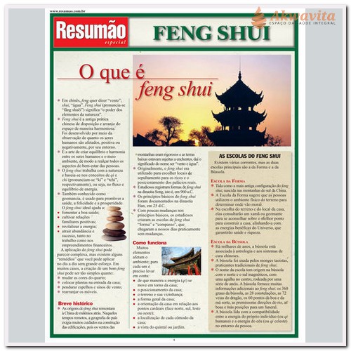 Resumão sobre Feng Shui Como Energizar sua Casa