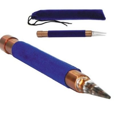 Bastão Atlante em Cobre local para Testemunho 19x2cm