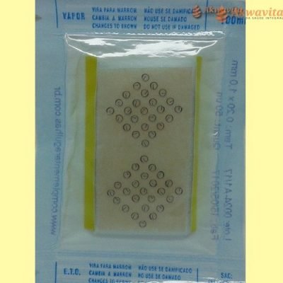 Agulha Auricular Cartela Amarela 010mm 100 agulhas-Comple