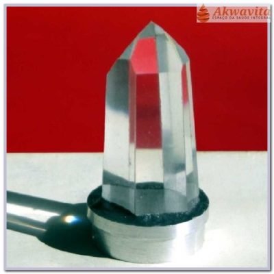 Ponta de Cristal Sextavado pontuda para Bastão Cromático