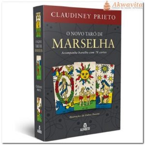 Novo Tarô de Marselha livro e 78 cartas Claudiney Prieto