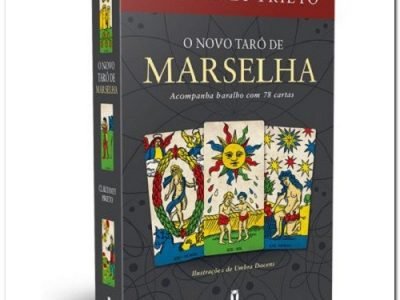 Novo Tarô de Marselha livro e 78 cartas Claudiney Prieto