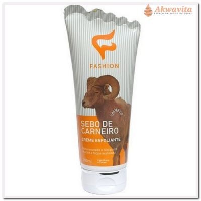 Creme Sebo de Carneiro Esfoliante Corpo Pés Mãos-Fashion