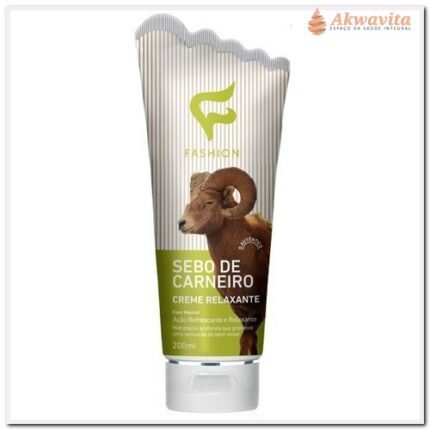 Creme Sebo de Carneiro Relaxante Corpo Pés Mãos 200g