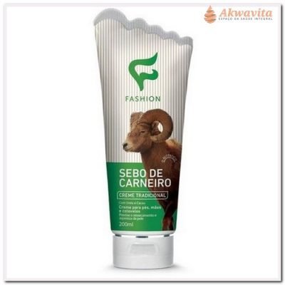 Creme Sebo de Carneiro Hidratante Corpo Pés Mãos-Fashion