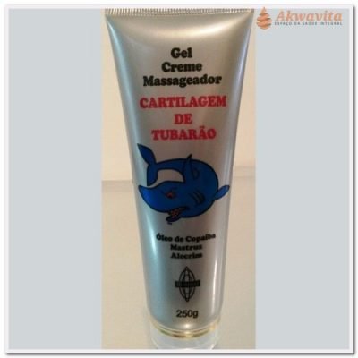 Gel Creme Massageador Cartilagem de Tubarão 250g- Mundial