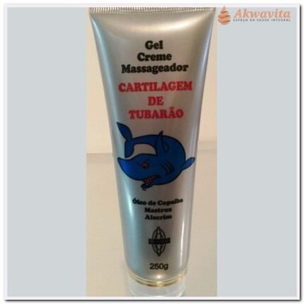 Gel Creme Massageador Cartilagem de Tubarão Cansaço