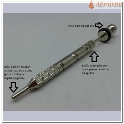 Aplicador de Agulhas de Koryo ou Facial com Peso