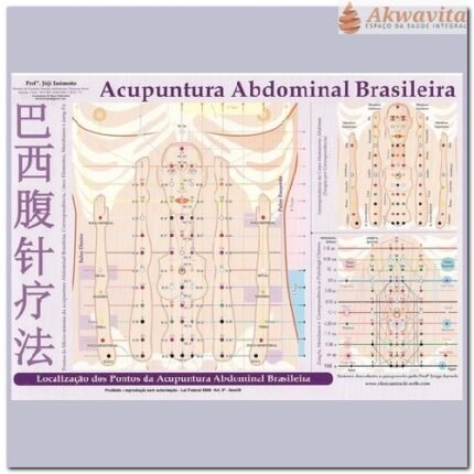 Mapa Acupuntura Abdominal Brasileira Enomóto