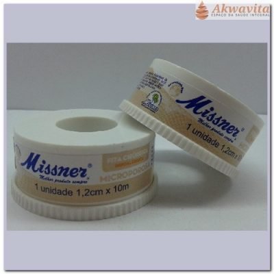 Micropore Fita Microporosa Bege 12mmx10m 2UN- Missner