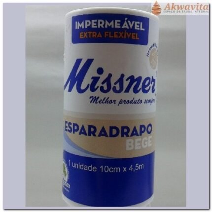 Esparadrapo Impermeável Bege 10cmx450cm