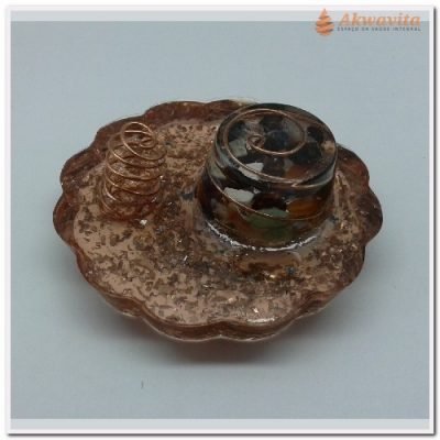 Orgonite faz Limpeza e Proteção Formato Incensário