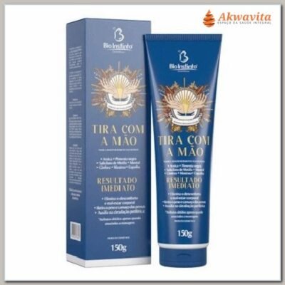 Pomada Massageadora Tira com a Mão Peso Pernas