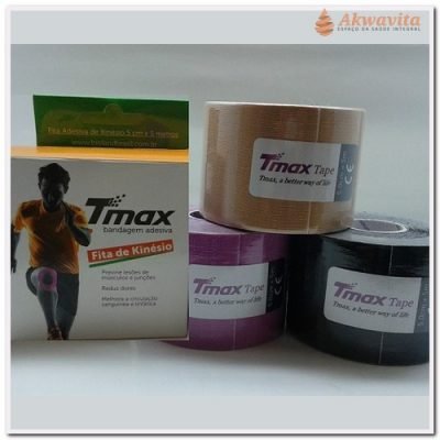 Bandagem Elástica Adesiva Kinesio Tape 5cmx5m- Tmax