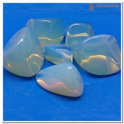 Pedra Opalina Espiritualidade Rolada PMG 2-5cm