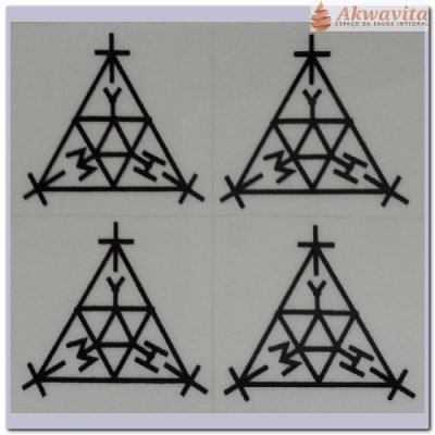 Adesivo André Phillipe Scap Médio 35x35mm 16 unidades