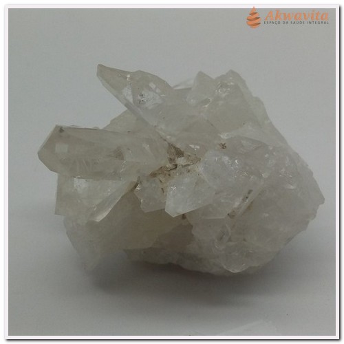 Pedra em Drusa de Cristal de Quartzo Conexão Cósmica 7x6x4cm