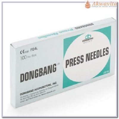 Agulha Auricular Dong Bang 015mm com micropore- Kim