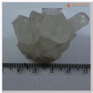 Pedra Drusa Cristal Compartilha Espaços 5pontas 4x3x3cm