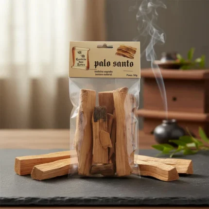 Incenso Palo Santo Madeira Sagrada do Peru 50gr