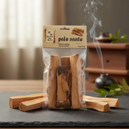 Incenso Palo Santo Madeira Sagrada do Peru 50gr