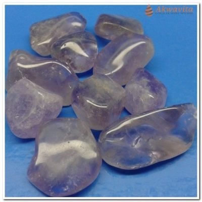 Pedra Ametista Transmutação Rolada P 18mm