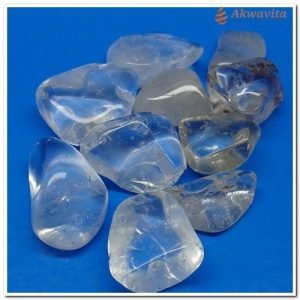 Pedra Cristal de Quartzo Sabedoria Purificação Rolada 3-4cm