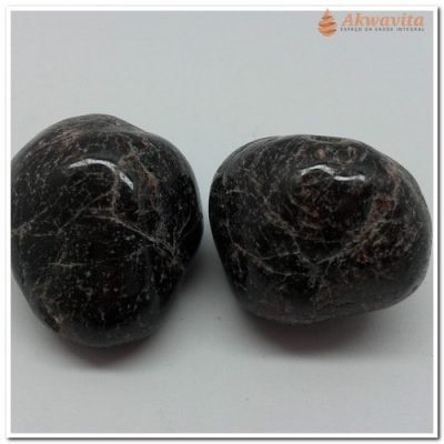 Pedra Granada Vermelha Vitalidade Proteção Rolada 3-5cm