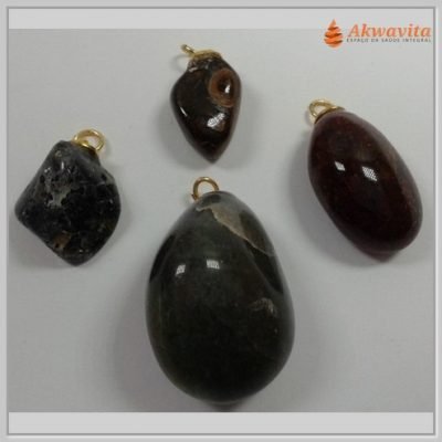 Pingentes de pedras Variados quartzos Ref06 - Lj