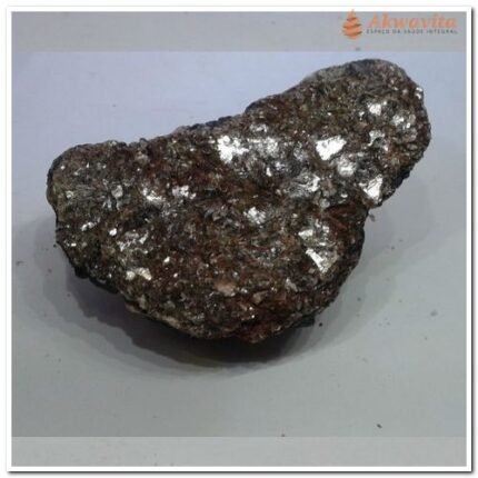 Pedra Turmalina Negra Mica Neutraliza Magia Negra 265g