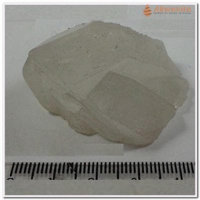 Pedra Drusa de Cristal de Quartzo Conexão Cósmica 4x2x3cm