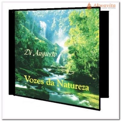 CD Vozes da Natureza Pássaros Cascatas Fogo Di Augusto-B.Esot