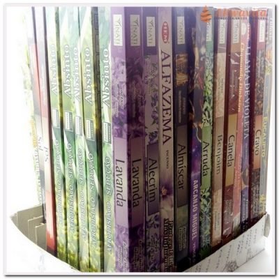 Incensos Indiano Carvão Fragrâncias e Marcas Diversas-B.Esot