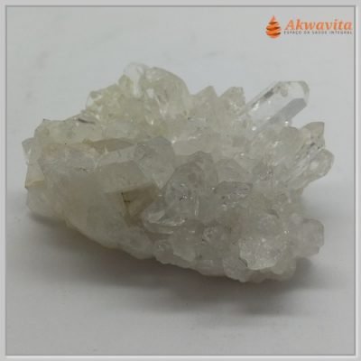 Pedra em Drusa de Cristal de Quartzo Conexão Cósmica 115g