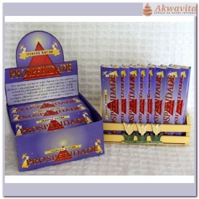 Kailas Incenso Prosperidade Canela Flor Laranjeira Alfazema