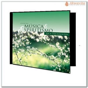CD Vida Além da Vida Vol4 Coleção Música e Espiritismo