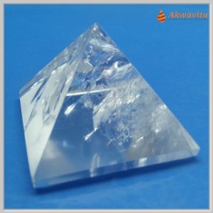 Pirâmide de Cristal Quartzo Natural semi-limpa Diversas