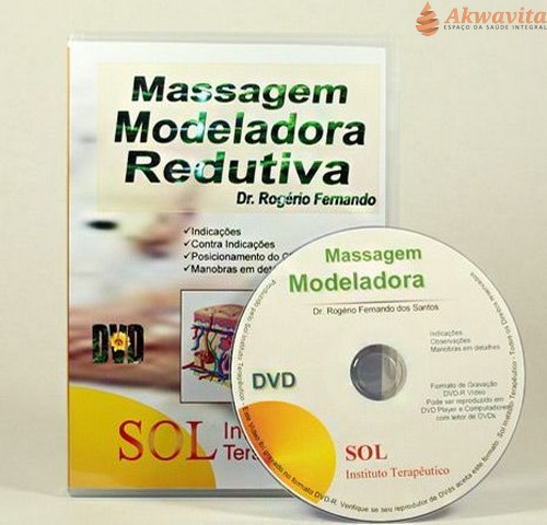 DVD Massagem Modeladora Redutiva e com Deslizamento 